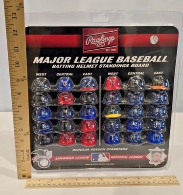 Rawlings MLB Major League Baseball Batting Helmet Standings Board