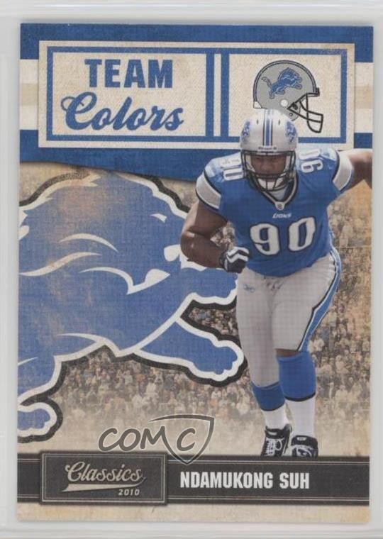 Ndamukong Suh #35 2010 Panini Classics Football Team Colors
