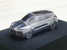 1/43 Porsche Cayenne E3 Model 1:43 Aluminum Chrome Paperweight