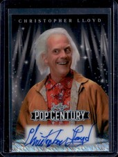 2026 Leaf Metal Pop Century Christopher Lloyd Auto Purple #1/1