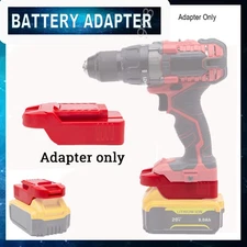 Lithium Battery Adapter For Dewalt 20V Max Convert to for Bauer 20V Li-ion Tools