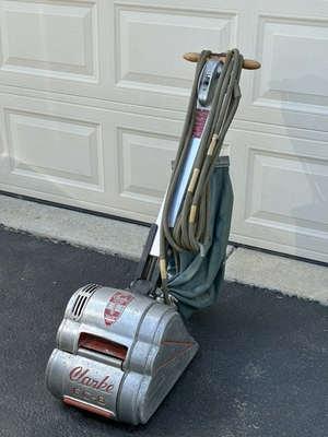 #ad Vintage Clarke EC 8 Hardwood Floor Drum Sander amp; Professional Floor Refinisher $750.00