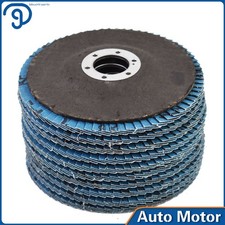 4.5'' x 7/8'' 80 Grit 10 Pcs Premium Zirconia Flap Disc Sanding Grinding