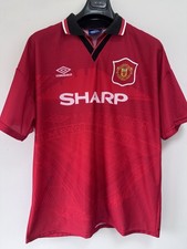 Manchester United Football Shirt Home 1995 Cantona Adults XL Umbro