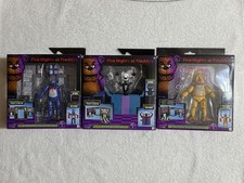 Five Nights at Freddy s Jazwares World of FNAF 2 Office 3 Pack Lot Figures NEW