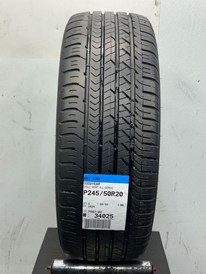 1 Used  P245/50R20 Goodyear Eagle Sport All-Season 102 V - 10/32 