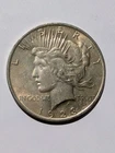 1923-P Peace Silver Dollar, 90% Silver Coin w/ Subtle Toning & Strong Strike