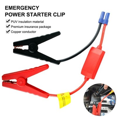 Premium Car Jump Starter Clamp Cable Reliable Battery Connection 12V