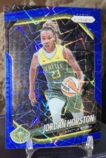 2025 Panini WNBA Prizm Jordan Hurston Blue Velocity Prizm #37 Seattle Storm
