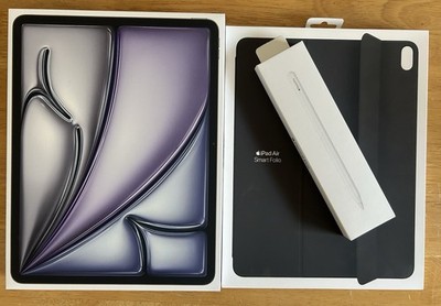 Apple iPad Air 2025 13 Zoll 128GB WiFi Spacegrau Apple Pencil Pro + SmartFolio