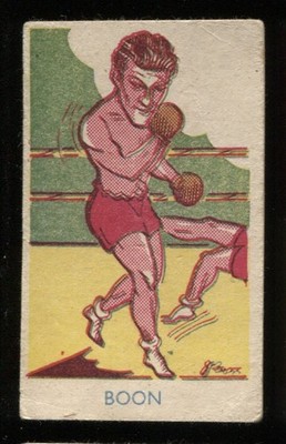 Trade Card, A&J Donaldson, Sportfavoriten, 1953, Boxen, E Boon, #251