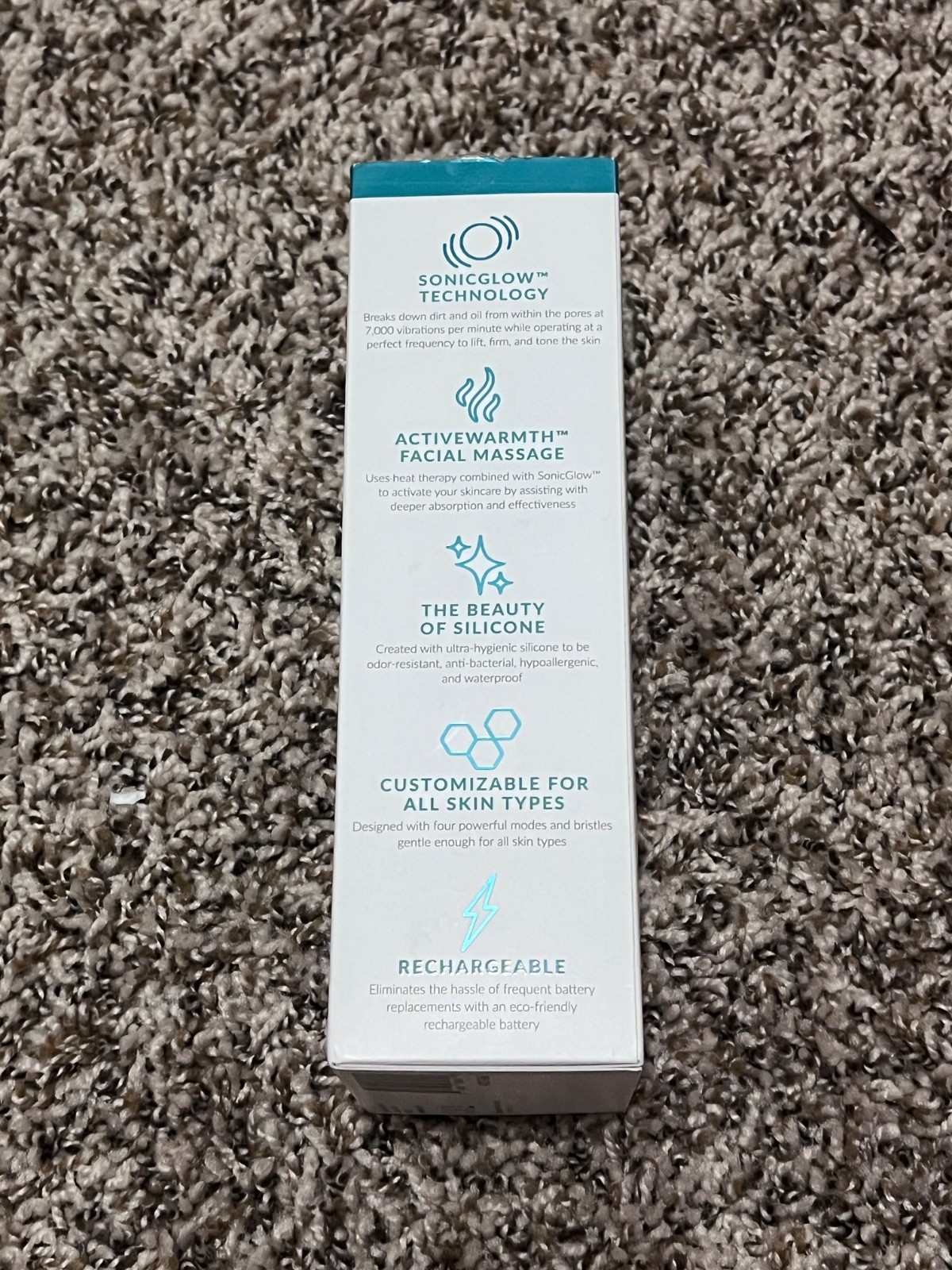 USED PMD Beauty Clean Pro Facial Cleansing Device with Silicone Brush