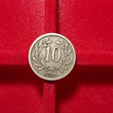 (LOT1-022) - Autriche – 10 heller 1915 – François Joseph Ier