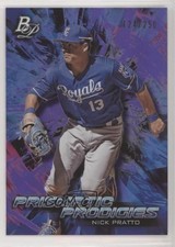 2018 Bowman Platinum Prismatic Prodigies Purple 124/250 Nick Pratto #PPP-8 0u7