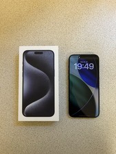 iphone 15 pro max 256gb blue titanium very good condition