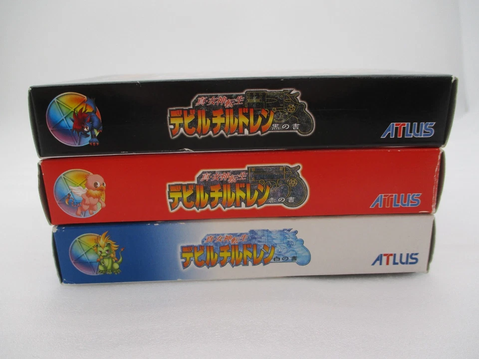 GameBoy Color Shin Megami Tensei Devil Children Red Black White 3Games Set Japan - Image 4 of 4