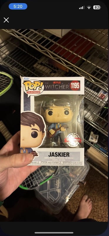 Funko Pop! Vinyl The Witcher Jaskier Special Edition #1195 Collectible Figure