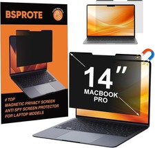 Magnetic Privacy Screen for 14 Inch MacBook Pro 2021-2025, M1-M5, Pro, Max