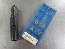 USED 5/8" Valenite 2-Fluted Indexable Ball Endmill w/ TEGX-BNI284-312 Inserts