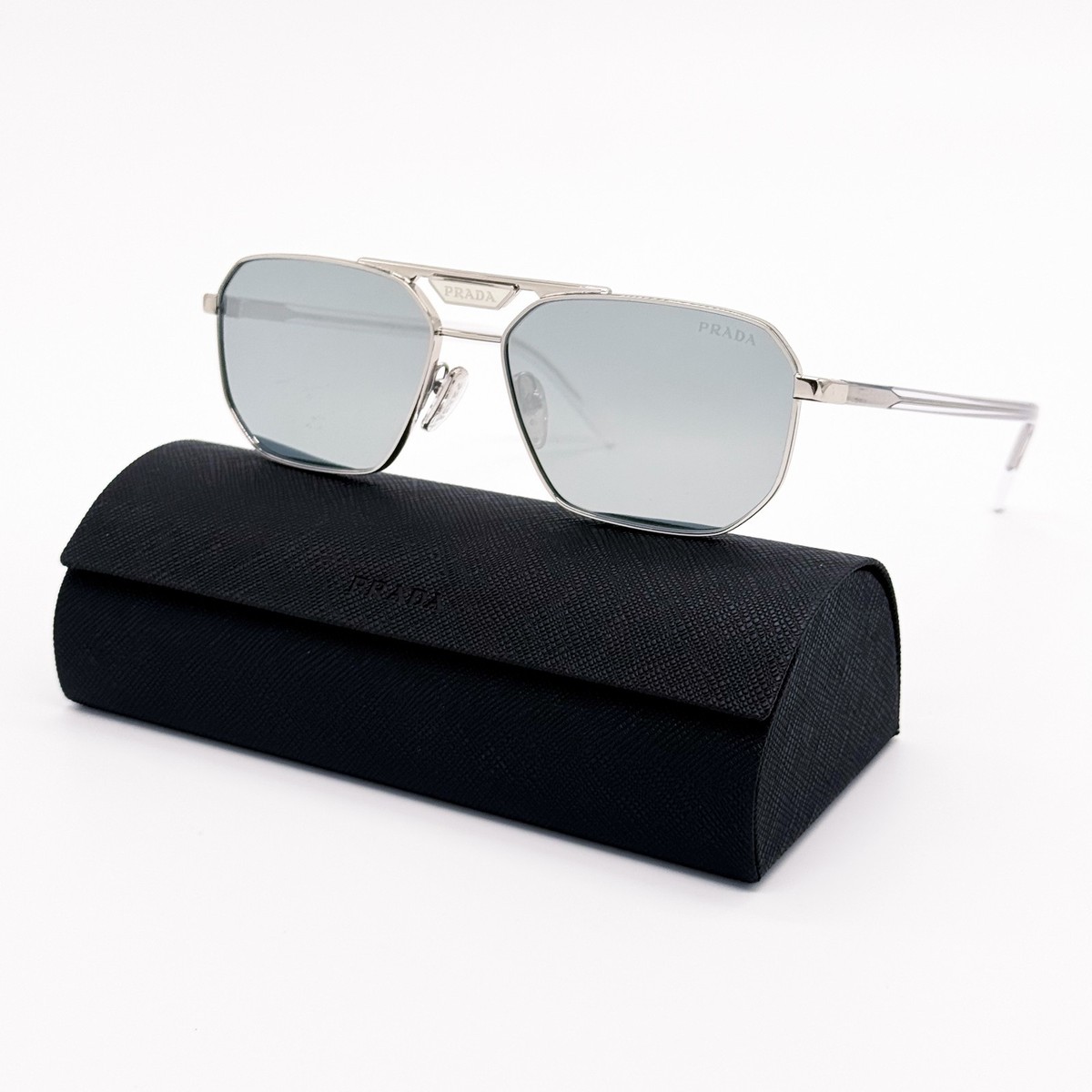 NEW PRADA PR58YS POLARIZED 1BC02R MEN SUNGLASSES SPR 58Y 1BC02R PR