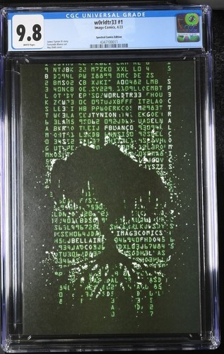 w0rldtr33 #1 Huy Dinh Matrix Spectral Comics Edition CGC 9.8