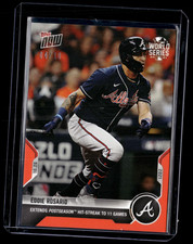 Eddie Rosario - 2021 MLB Topps Now #1014 Red 04/10 Parallel Atlanta Braves