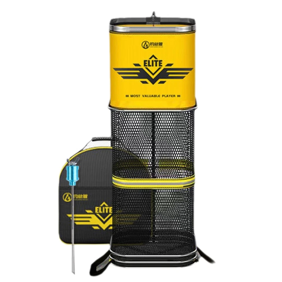 ELITE Verdicktes Tragbares Quadratisch Geklebtes Fischnetz, Quadratisches Fischernetz für9084