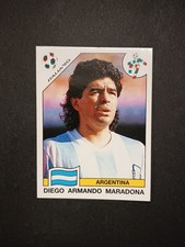 figurina panini italia '90 1990 # 128 Diego Armando Maradona