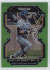 2022 Panini Prizm Draft Picks Lime Green 64/75 Nathan Martorella #PDP150 nd3