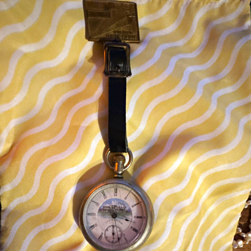 American Waltham Watch co. Dominion Railway pocket watch. Perfect running cond