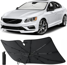 EcoNour Umbrella Windshields Sun Shade for Car  Foldable Umbrella Sun Shield 