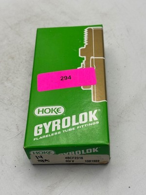 Hoke Gyrolok Flareless Tube Fittings Stainless Steel 4BCF2316  13pcs