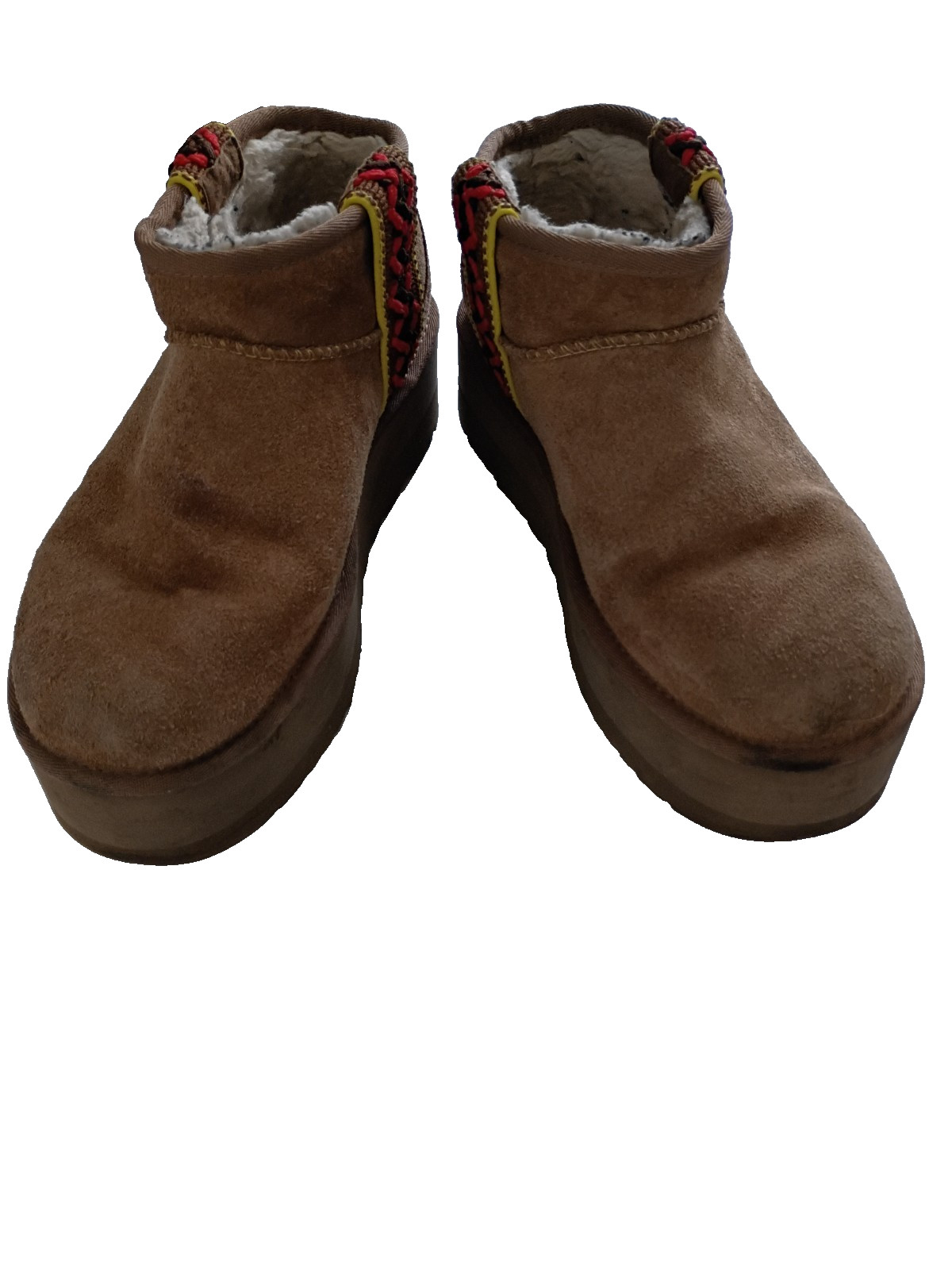 AUTHENTIC UGG CLASSIC ULTRA MINI BRAID SUEDE BOOT… - image 1