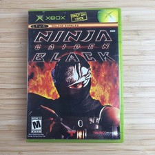 Ninja Gaiden Black (Microsoft Xbox, 2005) CIB Tested & Working