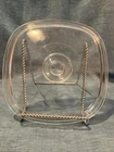 VTG Corning Ware Pyrex A-9-C Replacement Square Lid Cover Clear Glass