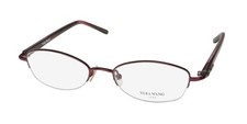 VERA WANG LUXE BELLATRIX CLASSIC DESIGN HANDMADE LUXURY EYEGLASS FRAME/GLASSES