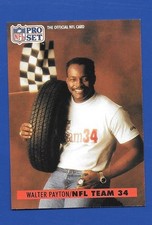 Walter Payton 1991 Pro Set Special #1 NRMT-MT or better