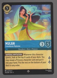 Disney Lorcana Mulan | eBay