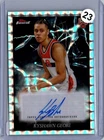 2024-25 Finest #ES-KG Kyshawn George Electrifying Signatures Geometric