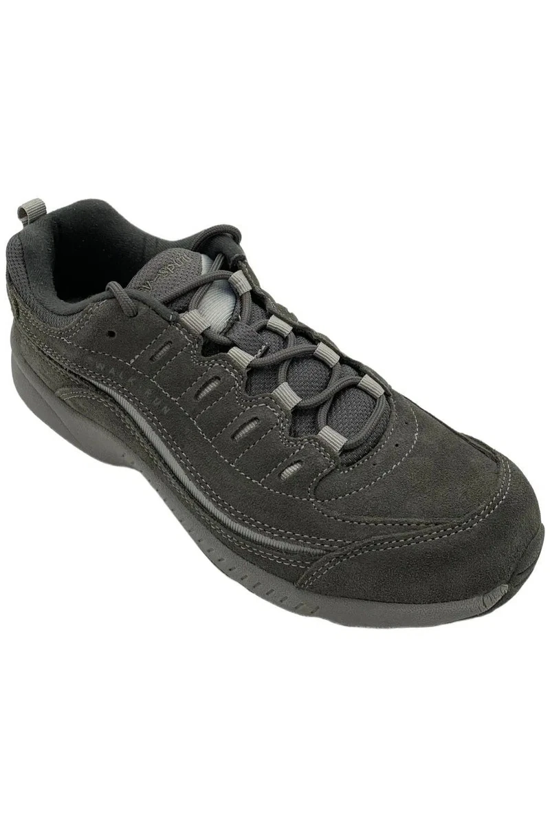 Scarpe Easy Spirit Tech2 Donna: Slip-on Con Supporto Plantare, Flessibili, Nero 37.5 EU