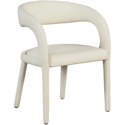 Meridian Furniture 987Cream-C Sylvester 23.5'' W x 22'' D x 31'' H, Cream