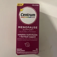  Centrum Complete Multivitamin Supplement Support Menopause 30 Tabs Exp 05/2026