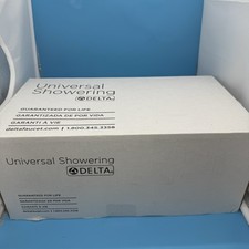 Delta 6-Setting In2ition 2-in-1 Dual Shower Head w/ProClean 75655 Chrome NEW