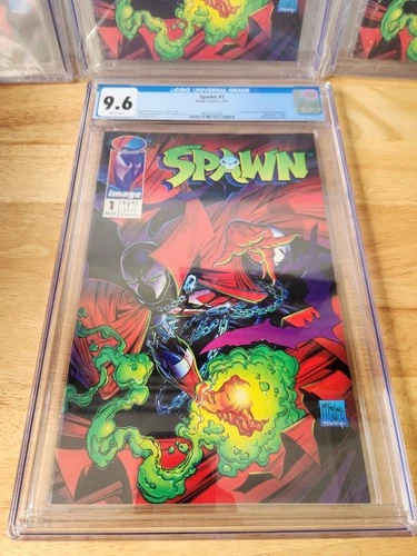 Spawn #1 🔑 Image Comics 1992 CGC GRADED 9.6 NM+ 🔥 FIRST APPEARANCE