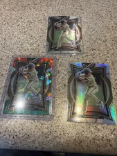 3-2025 Panini Select - Drew Burress #69 Red & Green Ice & Prizm & Base RC