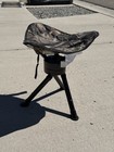 NEW BIRD & BUCK SHOOTERS 360° SWIVEL FOLDING STOOL HUNTING FISHING CAMPING — photo 1