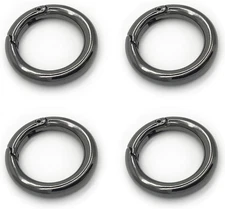 Spring Clip Round Carabiner Ring