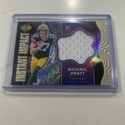 2024 Panini Illusions Instant Impact Michael Pratt Patch RC #II-MPT