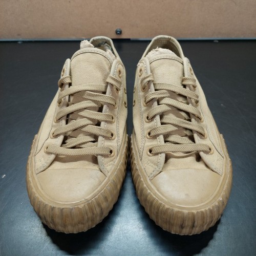 PF Flyers Vulcanized Unisex Lace Up Sneaker PM16OL3E Men's Sz 8 Women 9.5 Brown - Picture 4 of 5