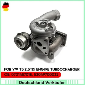 Turbolader 070145701E 53049700032 Für VW Transporter T5 2.5 TDI